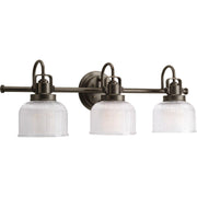 Archie 3-Light Bath Vanity Light in Venetian Bronze