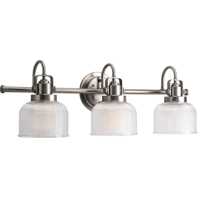 Archie 3-Light Bath Vanity Light in Antique Nickel