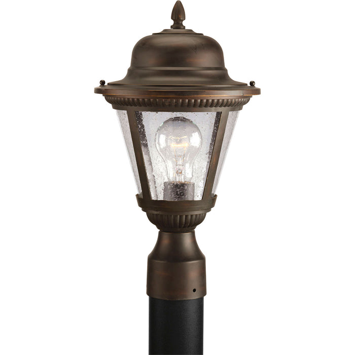 Westport One Light Post Lantern in Antique Bronze