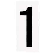 Address Light House Number Plate in White