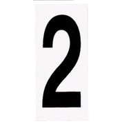 Address Light House Number Plate in White