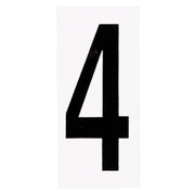 Address Light House Number Plate in White