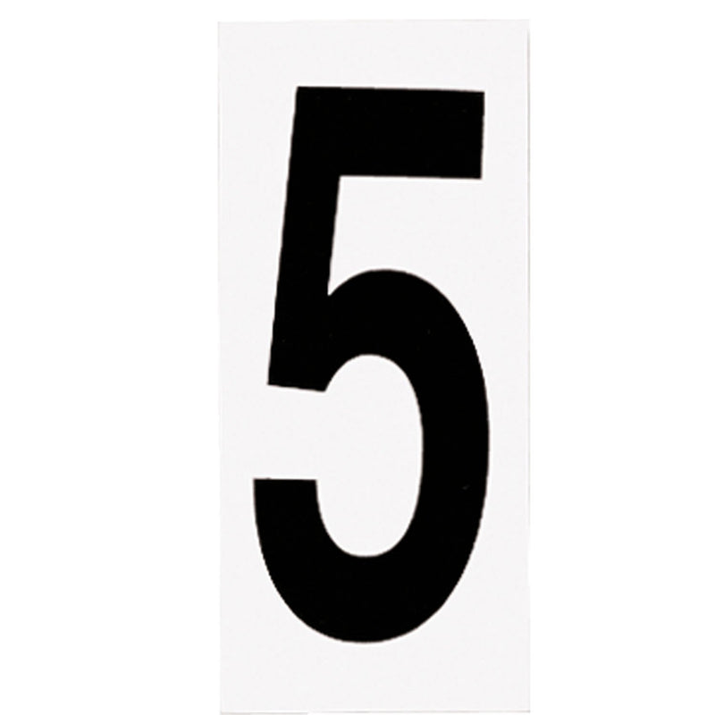Address Light House Number Plate in White