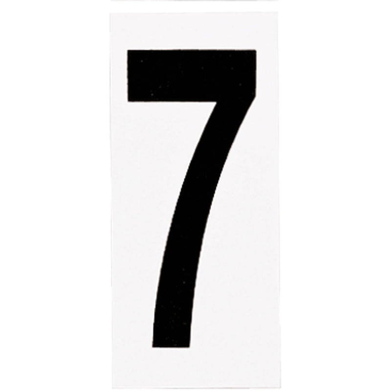 Address Light House Number Plate in White