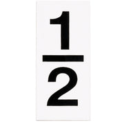 Address Light House Number Plate in White