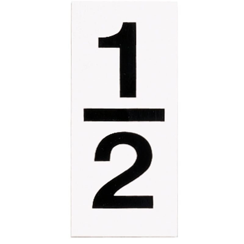 Address Light House Number Plate in White