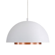 Solsken 7" Mini Pendant in Sand White