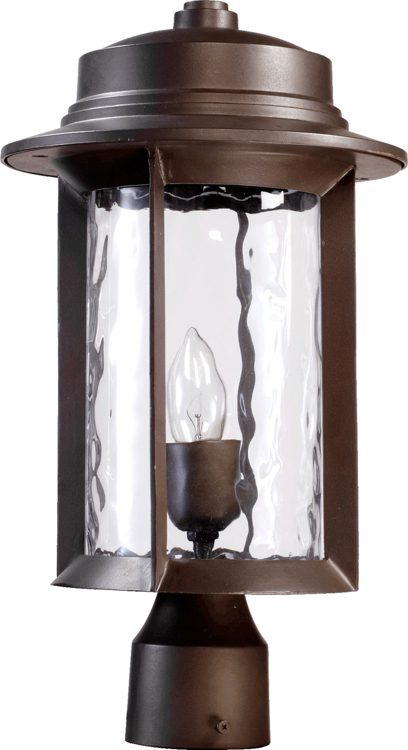 Charter Transitional Post in Oiled Bronze