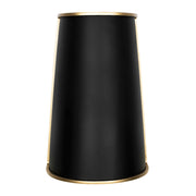 Coco 2-Light 12" Wall Sconce in Matte Black/French Gold