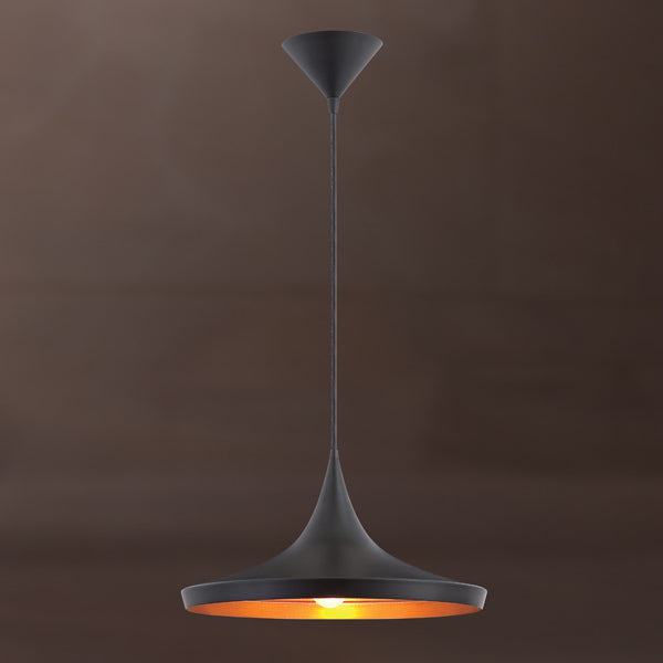 Ramos 1-Light Pendant in Black - Lamps Expo