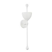Antalya Wall Sconce in Gesso White