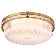 Emory 14" LED Ceiling Mount in Brushed Brass