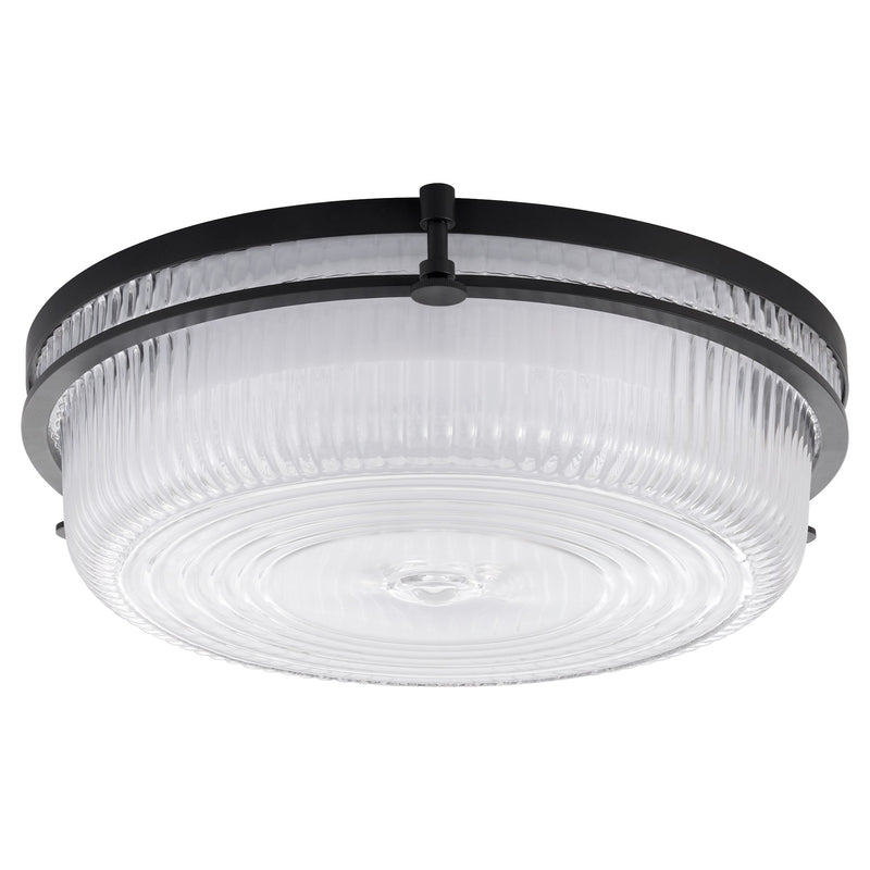 Emory 14" LED Ceiling Mount in Matte Black