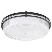 Emory 18" LED Ceiling Mount in Matte Black