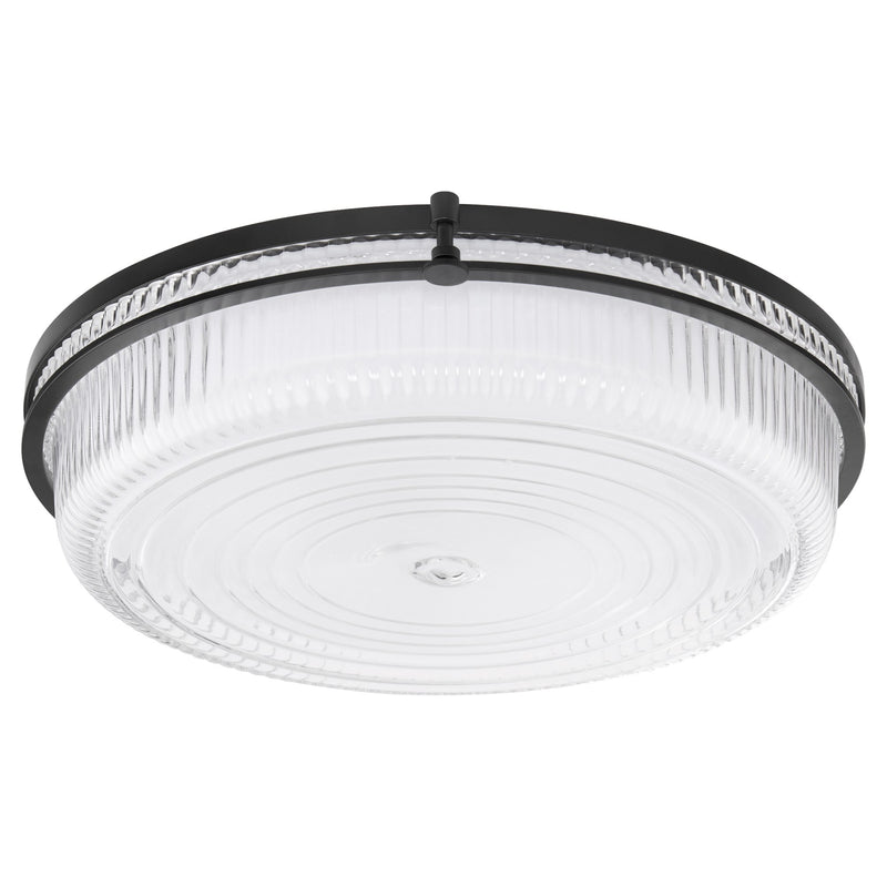 Emory 18" LED Ceiling Mount in Matte Black