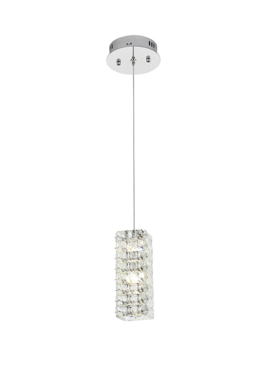 Aston 6.5" Mini Pendant in Chrome