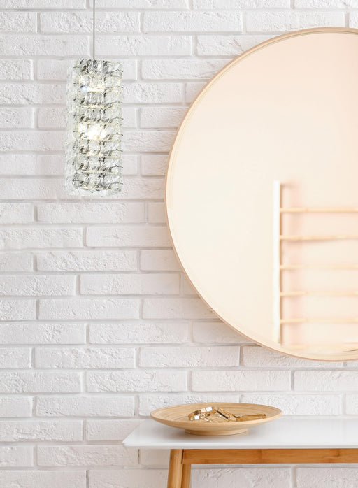 Aston 6.5" Mini Pendant in Chrome