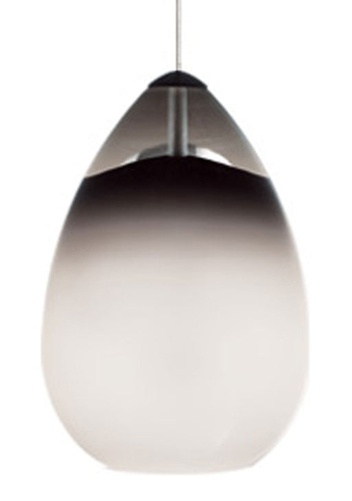 Alina Mini Pendant in Antique Bronze with Smoke Glass