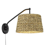 Ryleigh Swing Arm Wall Lamp in Matte Black
