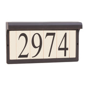 Address Light 2-Light Outdoor Wall Sconce in Antique Bronze