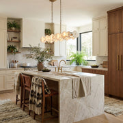 Cosmos 10-Light 50" Linear Pendant in Havana Gold