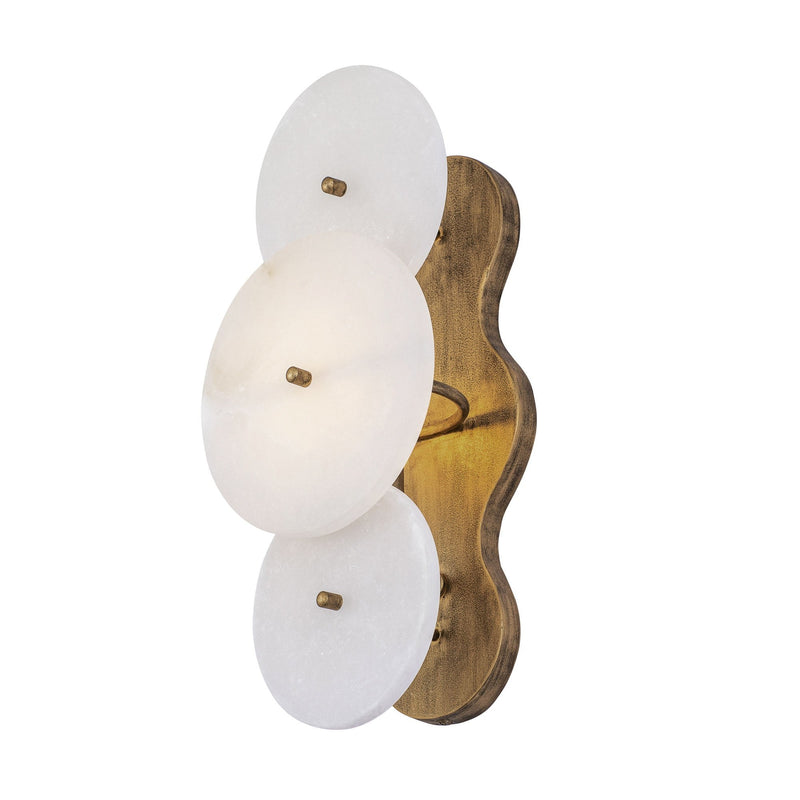Cosmos 13.5" Wall Sconce in Havana Gold