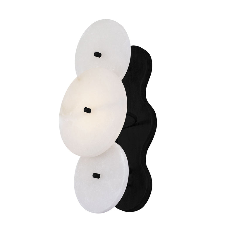 Cosmos 13.5" Wall Sconce in Matte Black