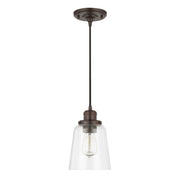 Fallon Mini Pendant in Burnished Bronze