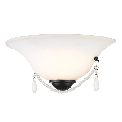 Priscilla Wall Sconce in Matte Black