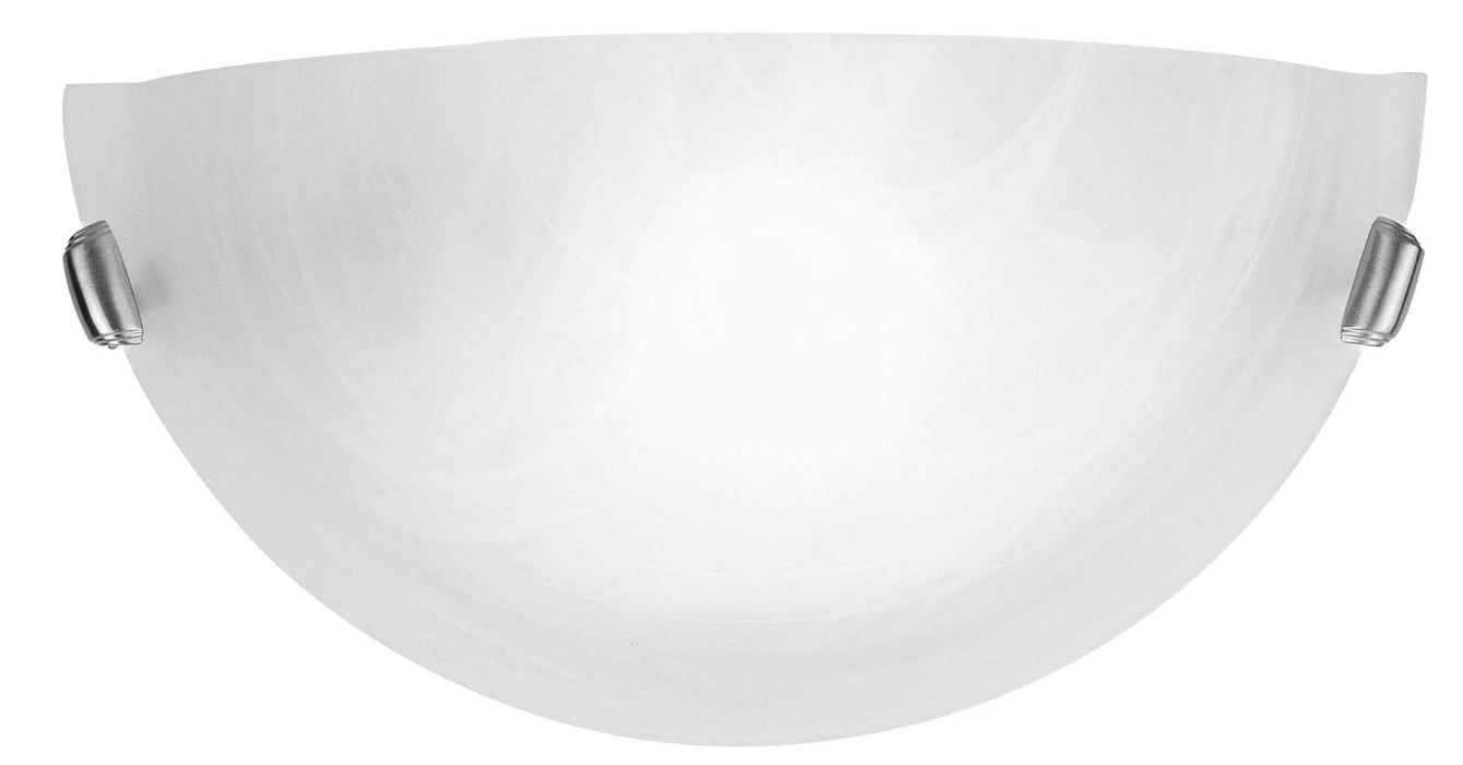 Oasis 1 Light Wall Sconce in Brushed Nickel