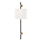 Bowery 2-Light Wall Sconce in Aged Brass/old Bronze