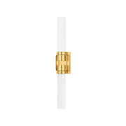 Glen Oaks 2-Light Wall Sconce in Aged Brass