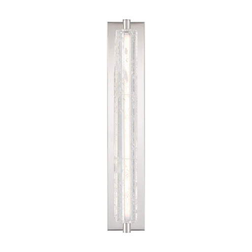 Crystallo Bath Sconce in Polished Nickel