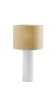 Primrose 24.25" Table Lamp in White
