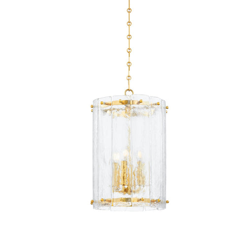 Rio 6-Light Lantern Pendant in Vintage Polished Brass