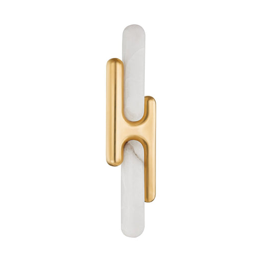 Rosalba 2-Light Wall Sconce in Vintage Brass