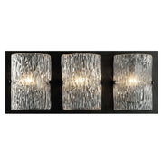 Morgan 3-Light 23" Vanity Light in Black