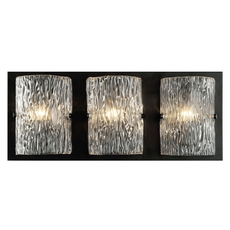 Morgan 3-Light 23" Vanity Light in Black