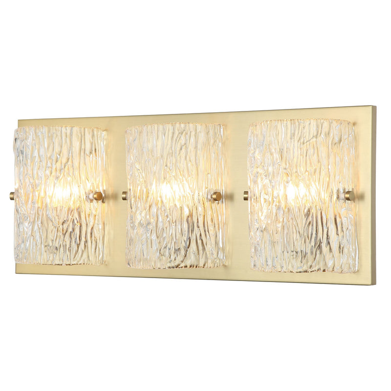 Morgan 3-Light 23" Vanity Light in Satin Brass