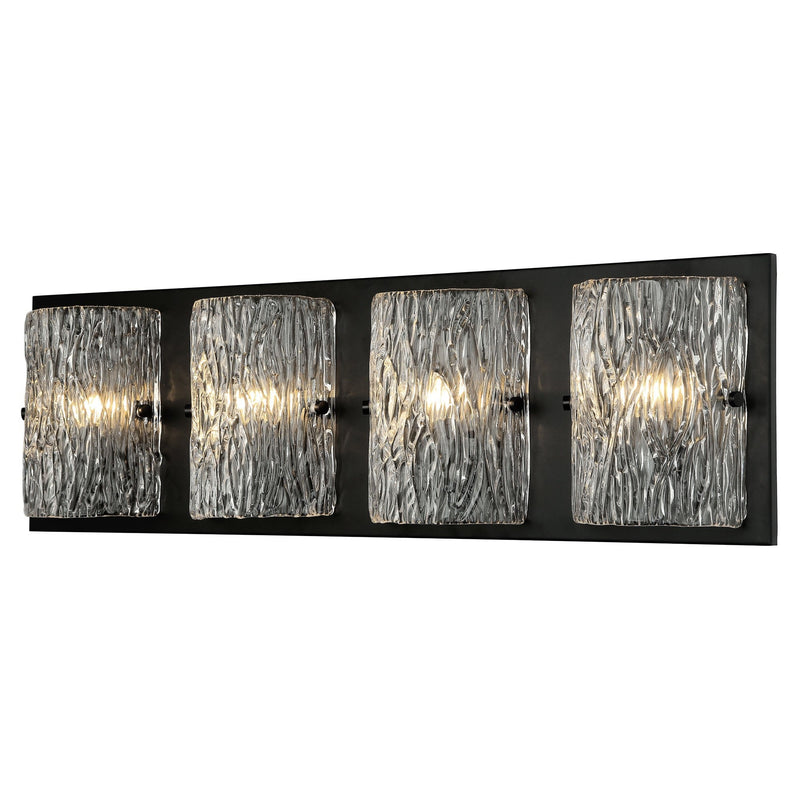 Morgan 4-Light 31" Vanity Light in Black