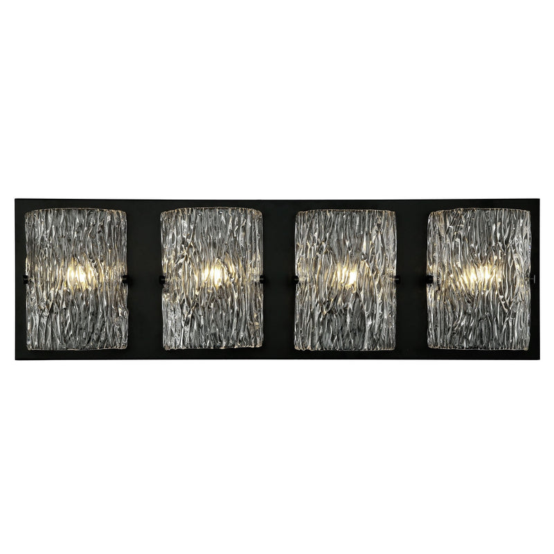 Morgan 4-Light 31" Vanity Light in Black
