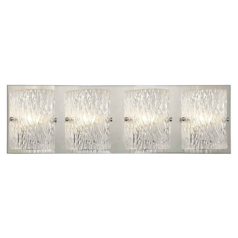 Morgan 4-Light 31" Vanity Light in Brushed Nickel