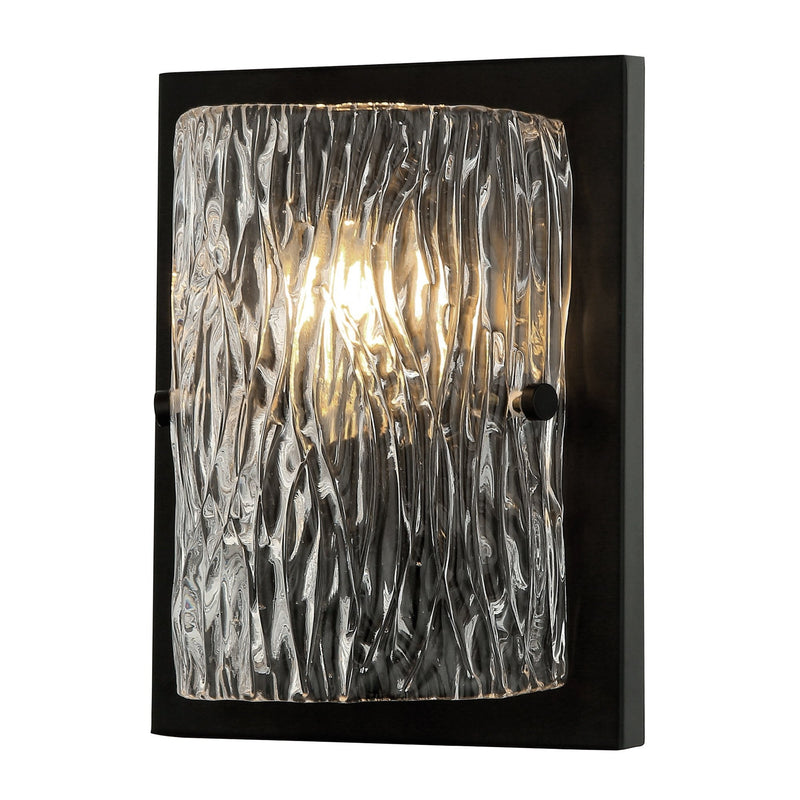 Morgan 9.75" Bath Sconce in Black
