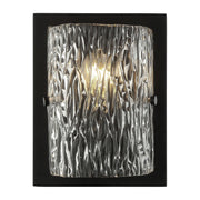 Morgan 9.75" Bath Sconce in Black