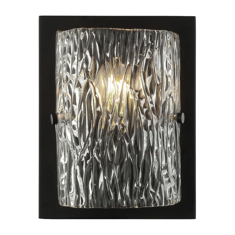 Morgan 9.75" Bath Sconce in Black