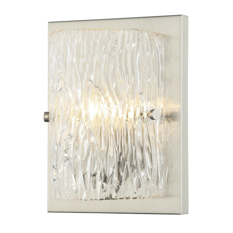 Morgan 9.75" Bath Sconce in Brushed Nickel