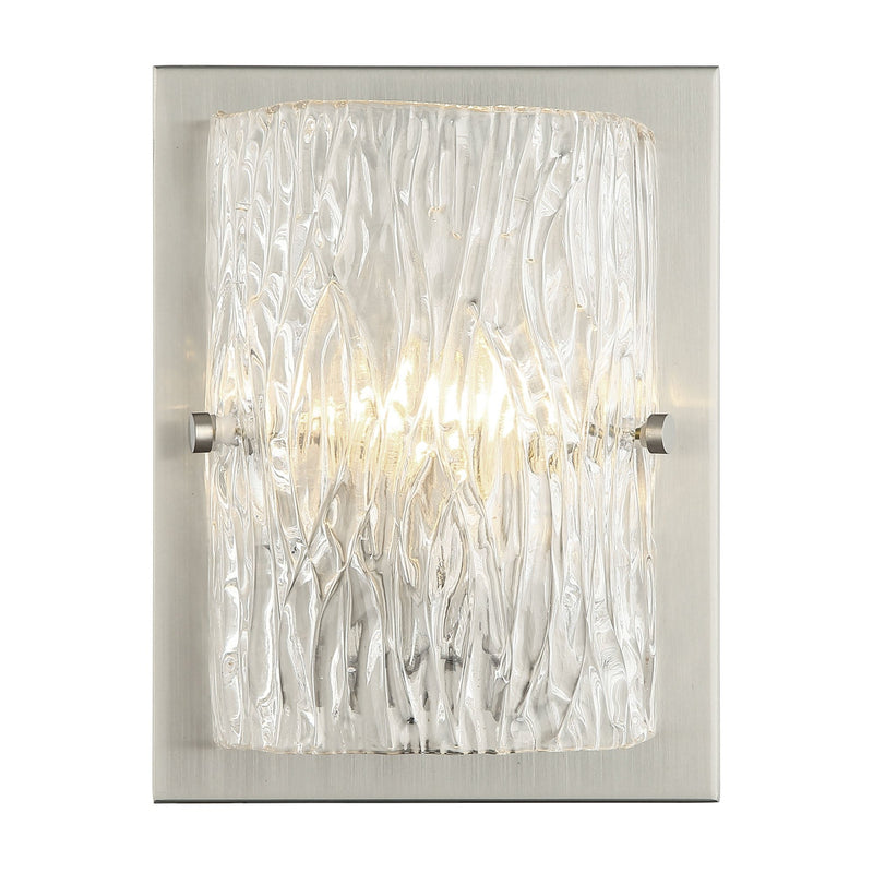 Morgan 9.75" Bath Sconce in Brushed Nickel