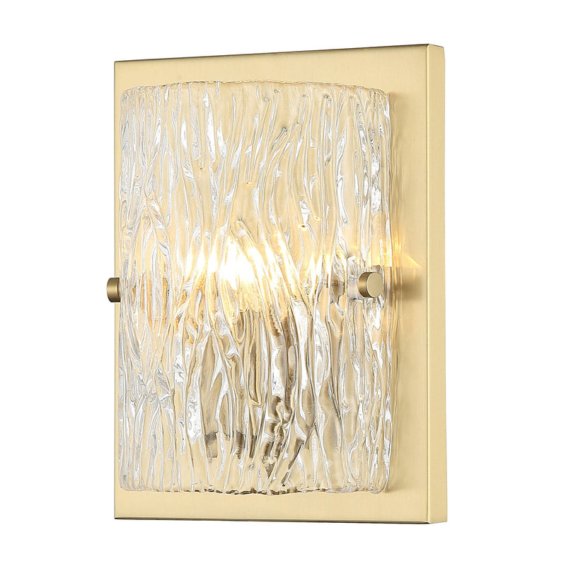 Morgan 9.75" Bath Sconce in Satin Brass