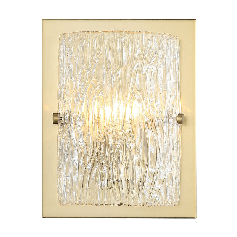 Morgan 9.75" Bath Sconce in Satin Brass