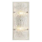 Morgan 2-Light 17" Wall Sconce in Brushed Nickel